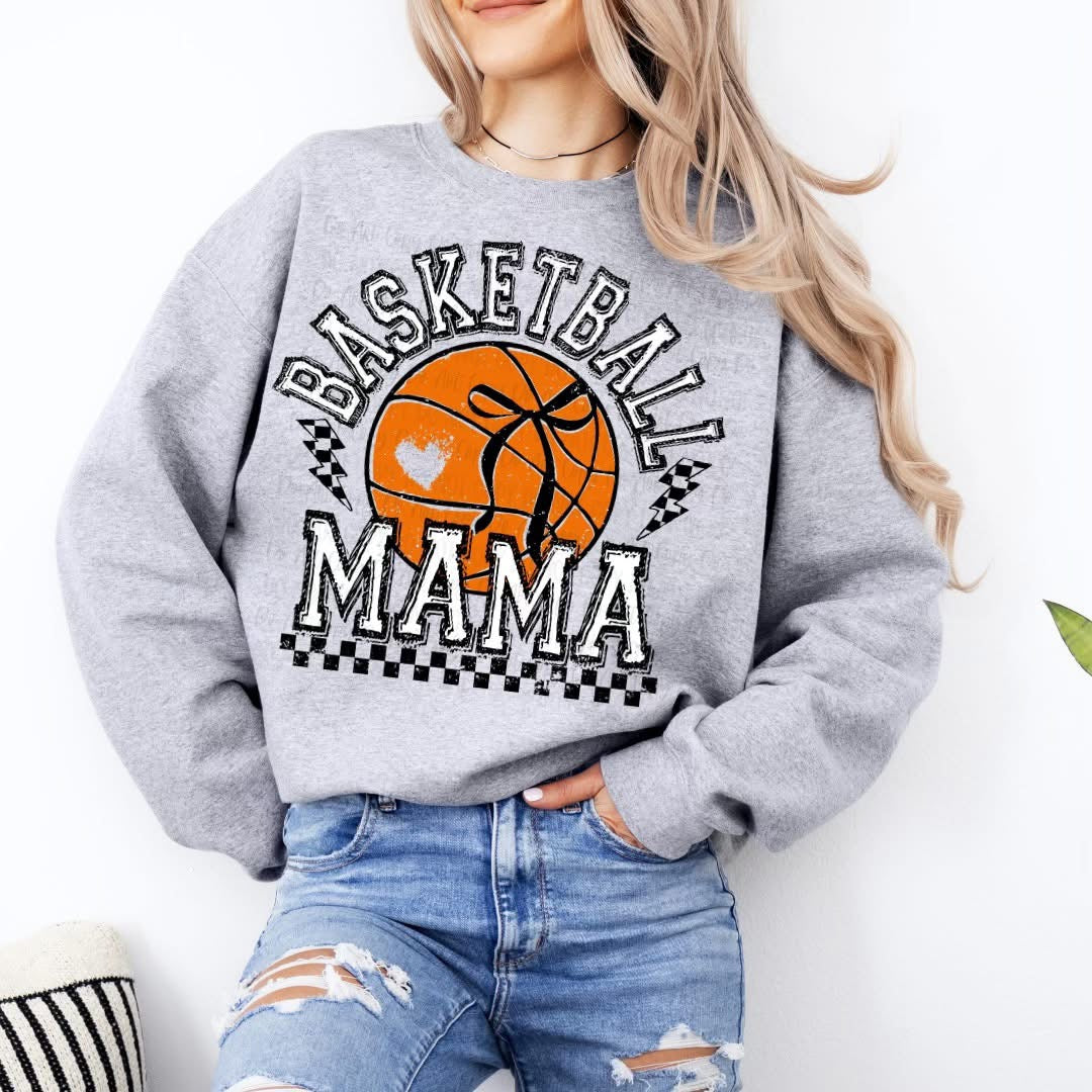 Basketball Mama with Bow