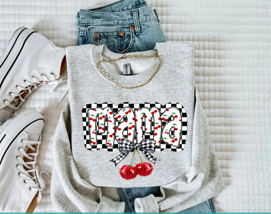 Mama Cherry Checkered