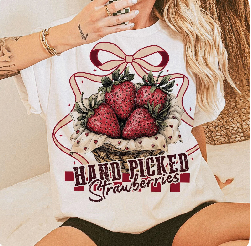 Hand Picked Strawberries