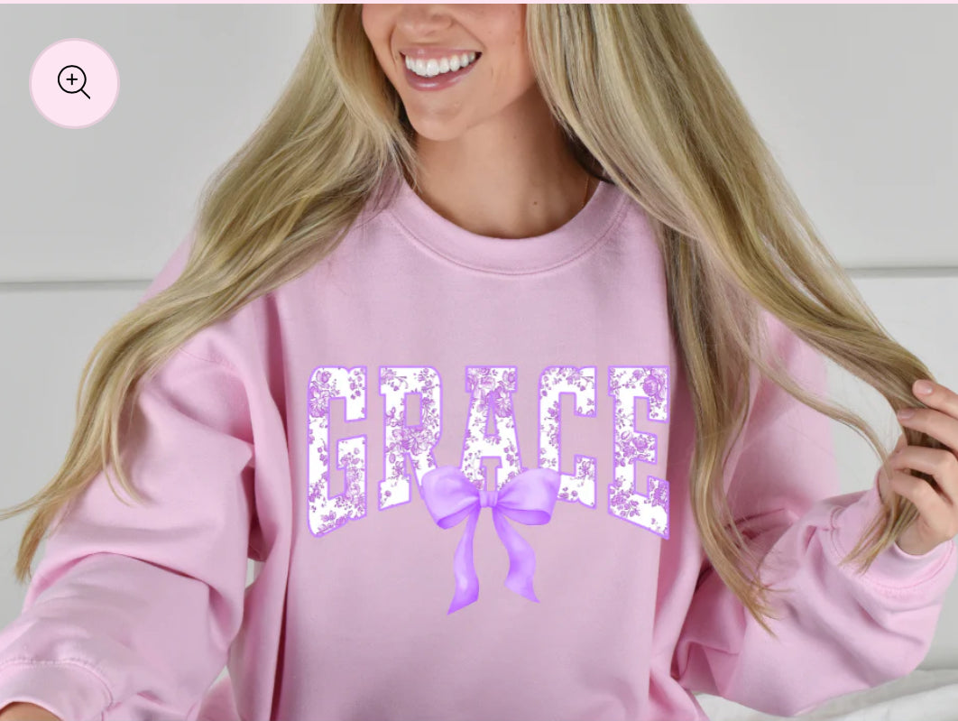 Purple Grace with Bow