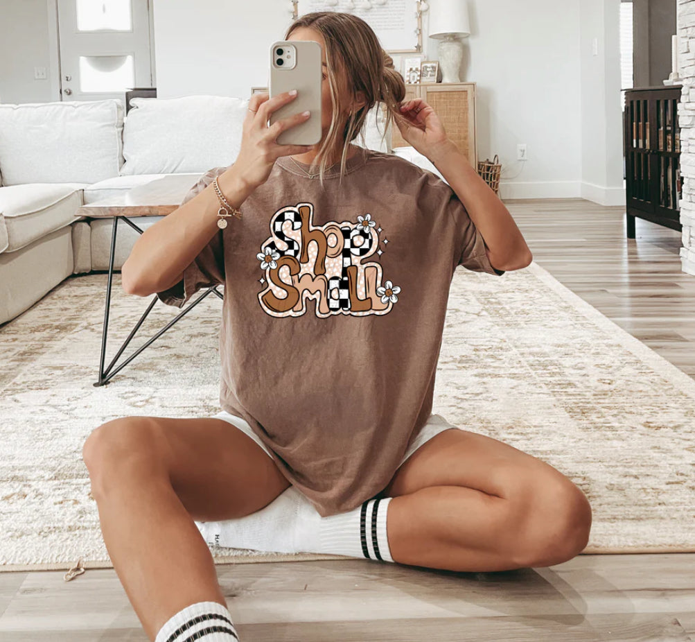 Shop Small Bubble Print
