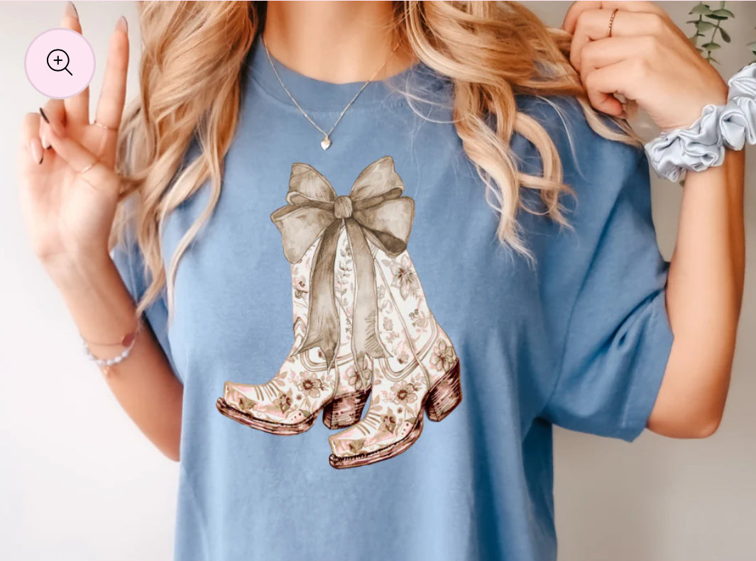 Cowboy Boot Flowers