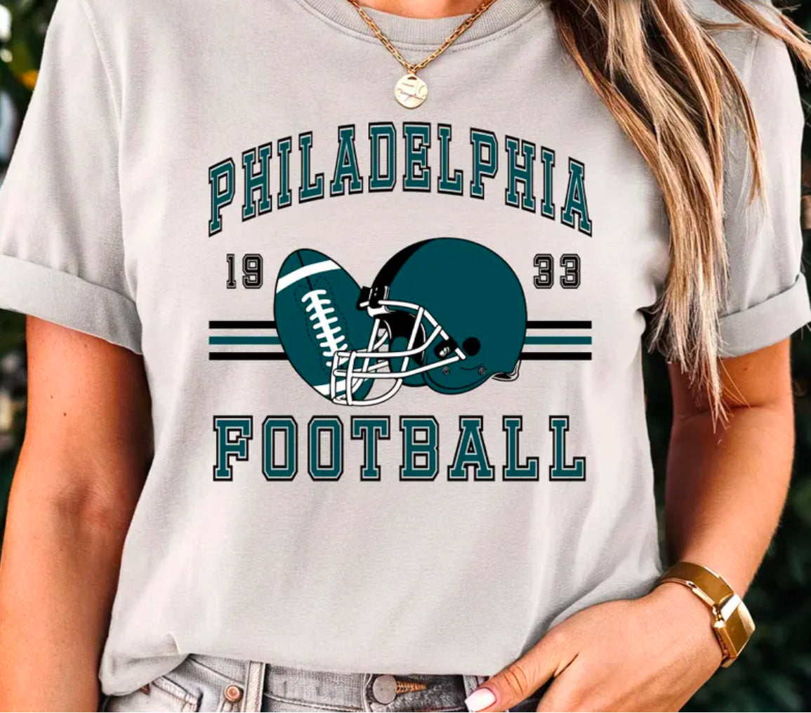Retro Green Football