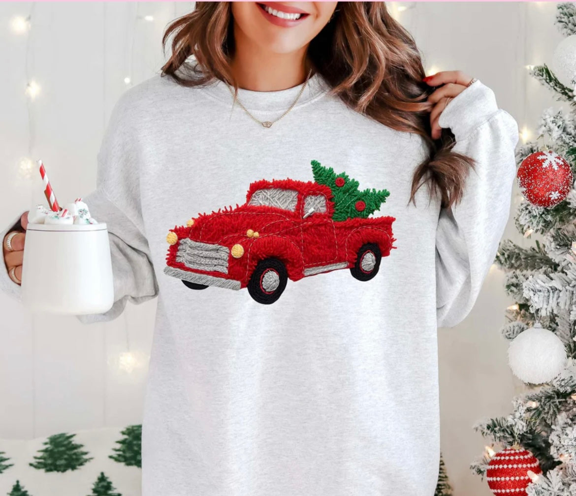 Faux yarn truck