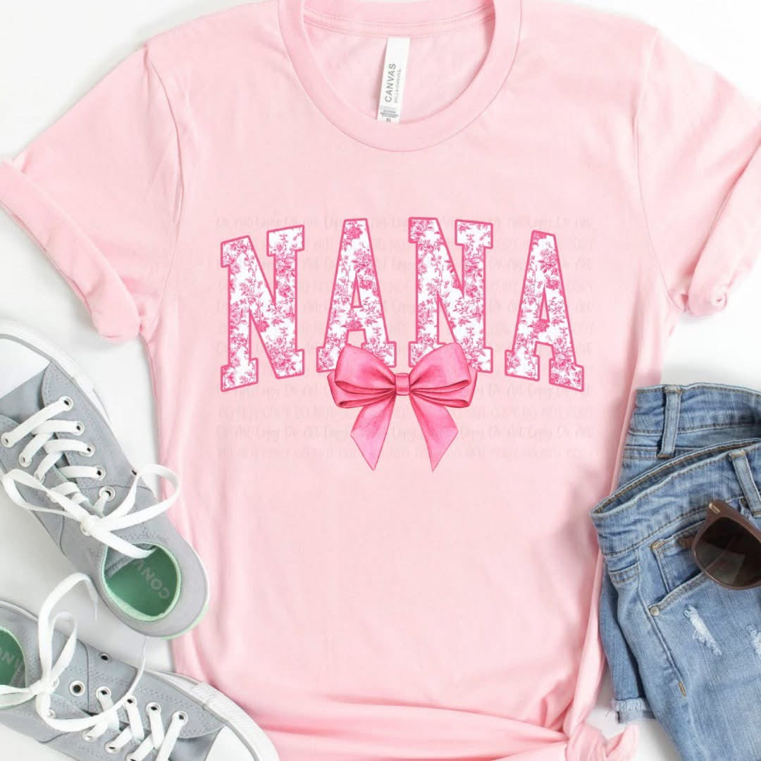 Pink Nana Bow