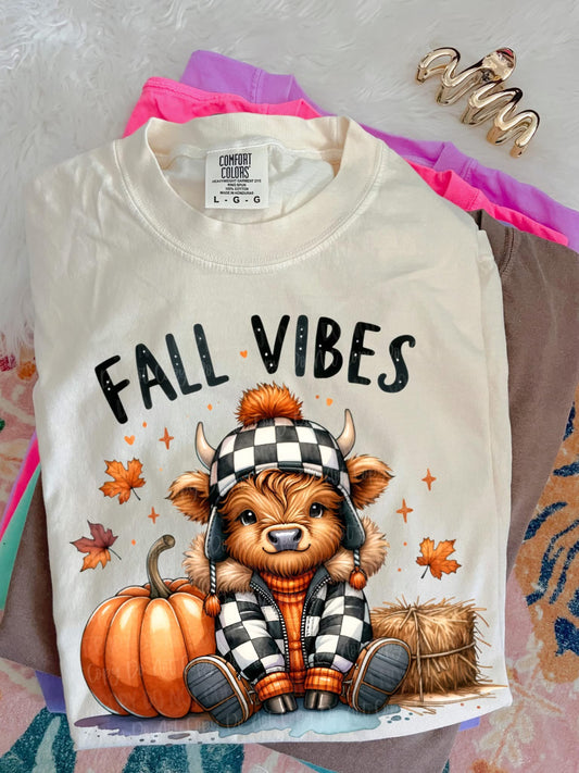 Fall Vibes Cow