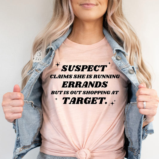 Suspect Claims She’s Running Errands