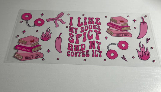 Spicy Books and Iced Coffee