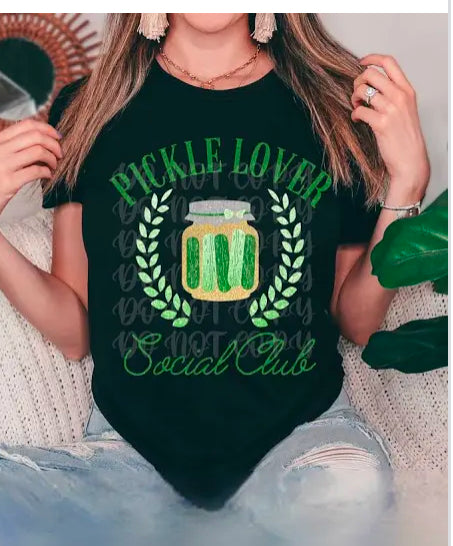 Pickle Lover Glitter