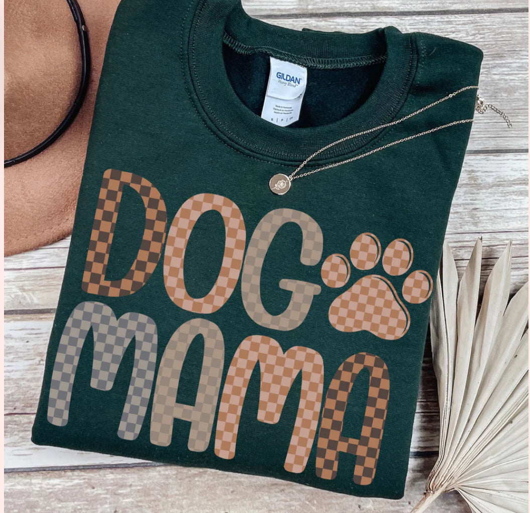 Checkered Dog Mama