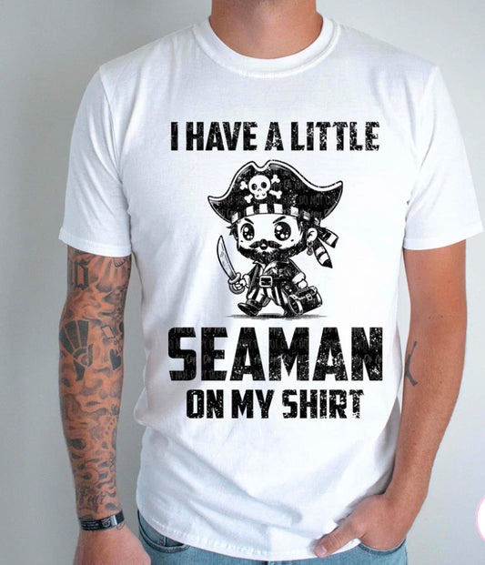 Sea Man on my Shirt