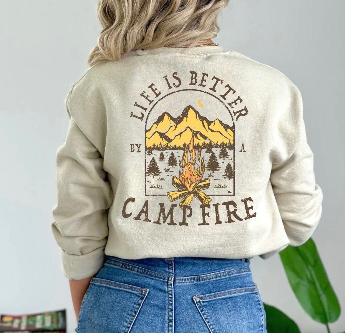 Life is better by a campfire