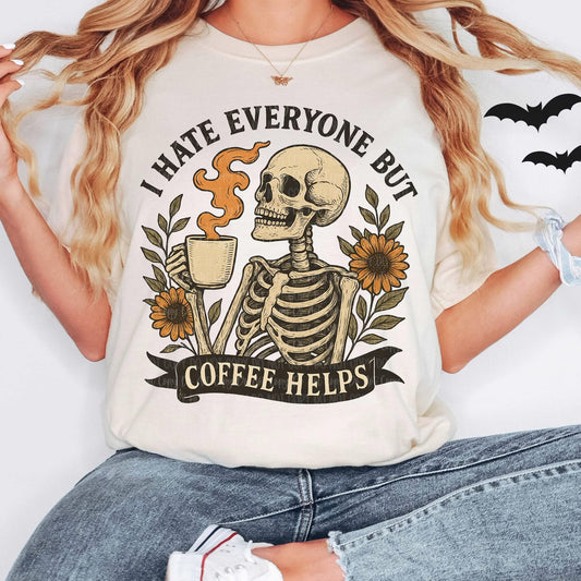 I hate everyone but coffee helps