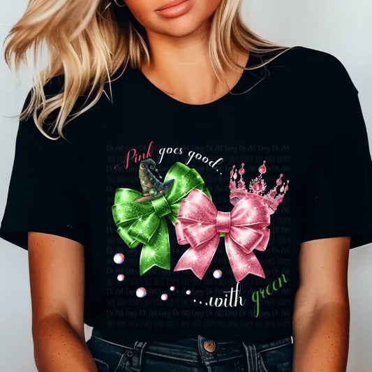 Pink and Green