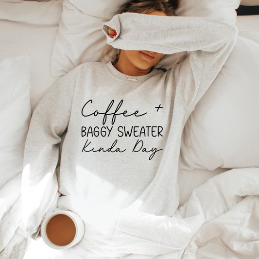 Coffee & Baggy Sweater
