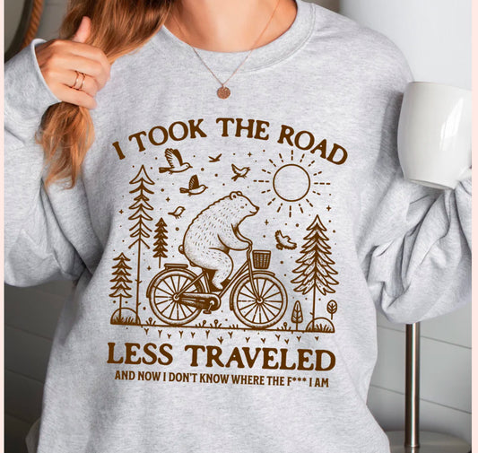 I took the road less traveled