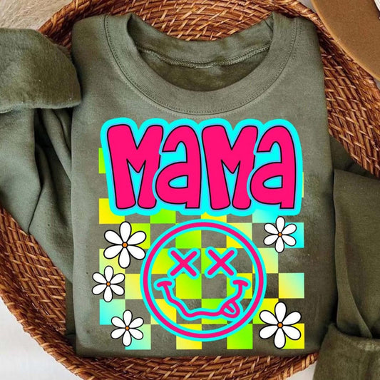 Mama Smiley Checkered