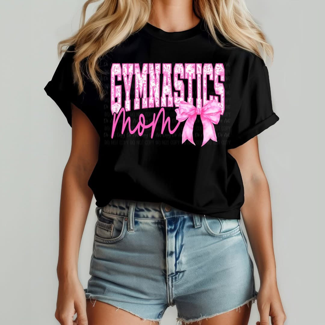 Gymnastics Mom Bow