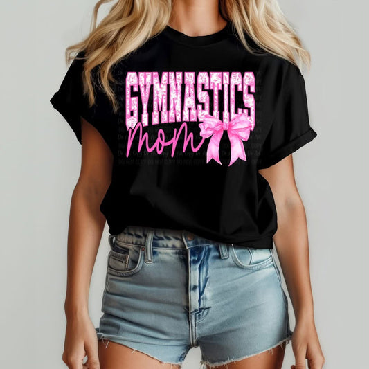 Gymnastics Mom Bow